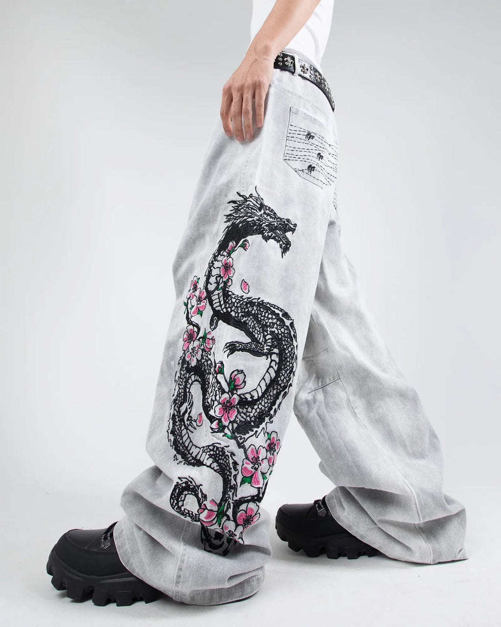 Shadow Dragon Denim [White]