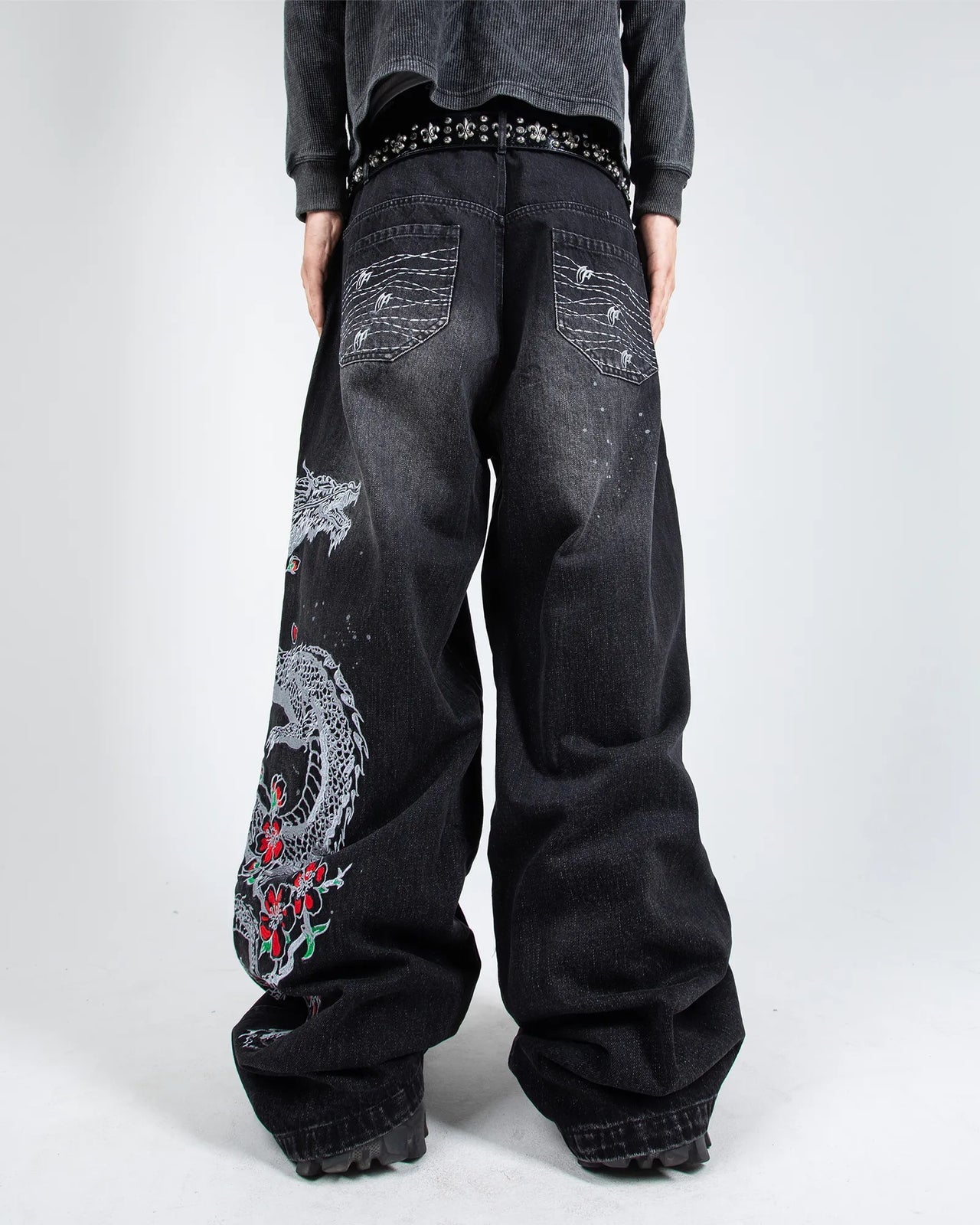 Shadow Dragon Denim 
 [Black]