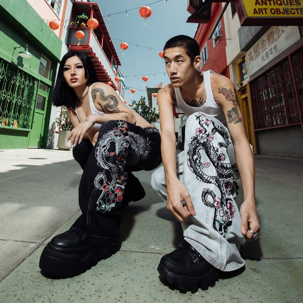 Shadow Dragon Denim Combo