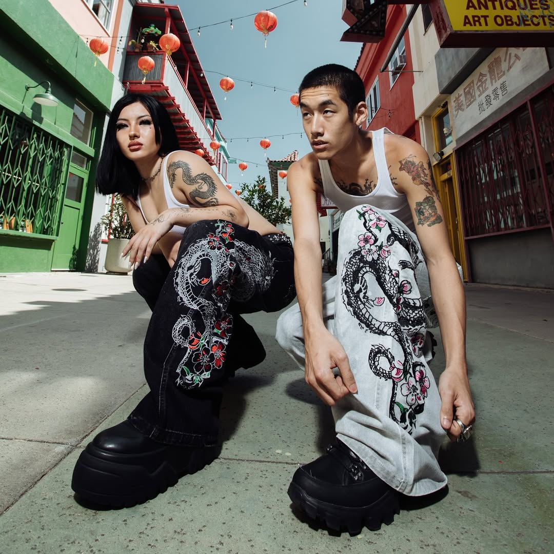 Shadow Dragon Denim Combo