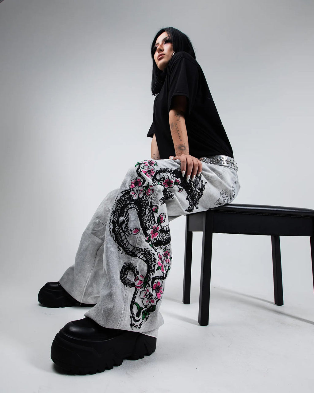 Shadow Dragon Denim [White]